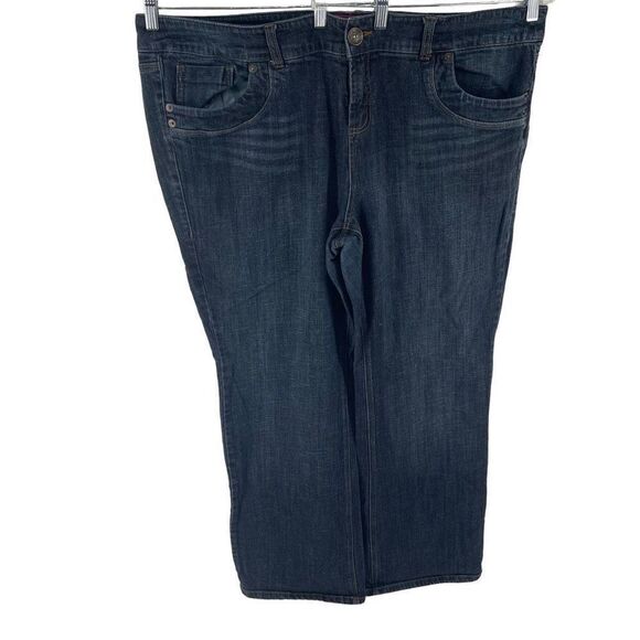 Torrid Women's Jeans Denim Pants Straight Pockets Mid Rise Blue Size 26 - Picture 3 of 12